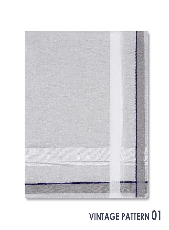 Selected Hanky 100% Cotton Men's Handkerchief 6 Piece Gift Set - Image 5